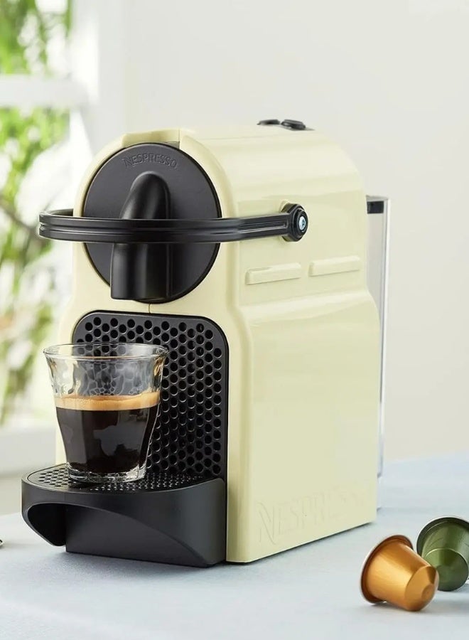 Nespresso De'Longhi EN80.CW Inissia Capsule Coffee Machine, High Pressure Pump, Energy Saving Auto Shut-Off (9 Minutes), Compact Design 700 ml 1260 W EN80.CW Cream White - Image 2