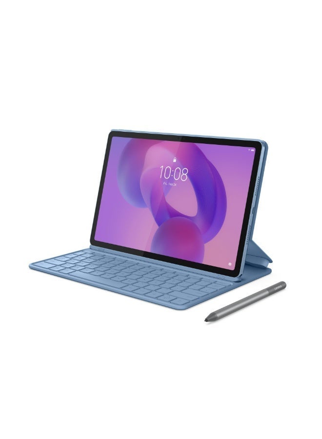 Lenovo IdeaTab 11-inch 2.5K Android Tablet 8GB RAM 256GB Wi‑Fi, Keyboard And Pen - Polar Blue (ZAFR0732AE) - Image 1