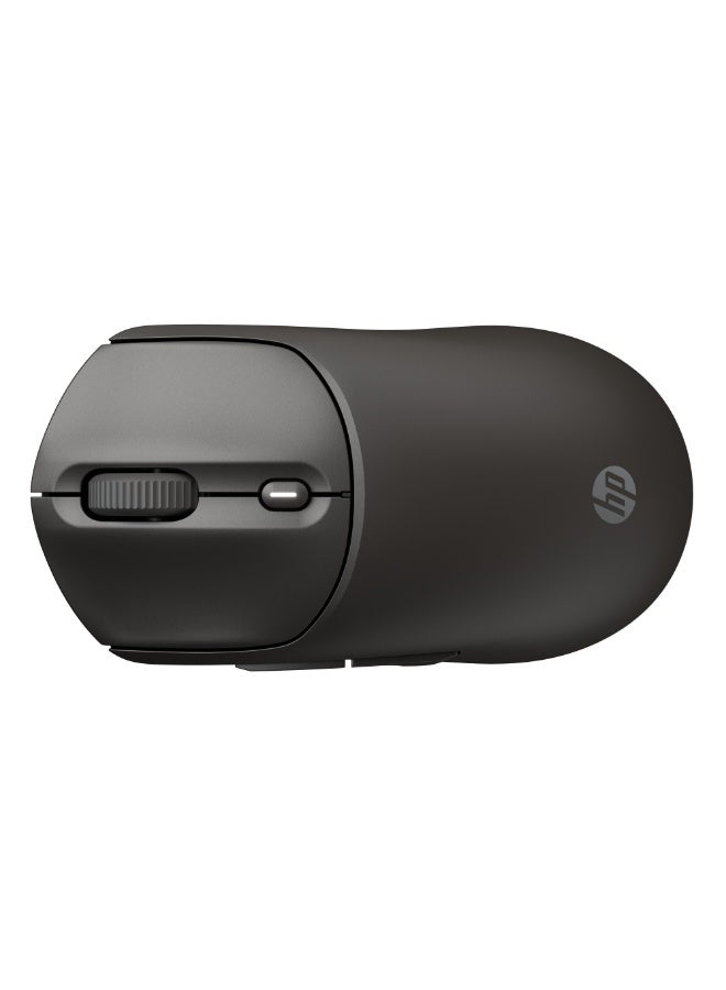 HP 400 Dual Wireless Mouse - Bluetooth and USB 2.4GHz, 24 Month Battery, Silent Clicks, Soft Touch Black - Image 3
