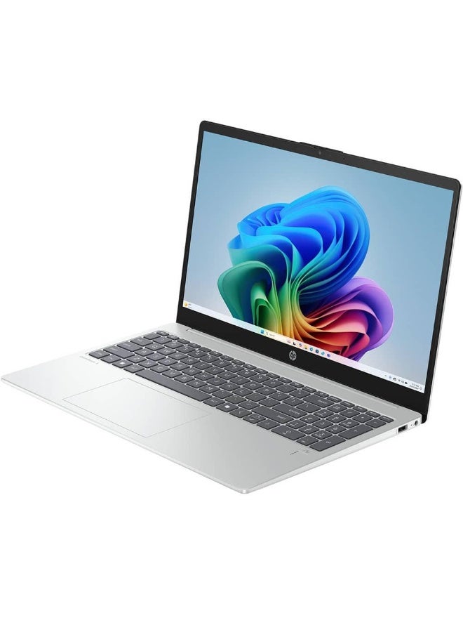 HP أومني بوك 3 / AMD رايزن AI 5-340 / شاشة 15.6 بوصة FHD / 512 جيجابايت SSD / 24 جيجابايت RAM / رسومات مشتركة AMD راديون 840M / ويندوز 11 هوم - Image 3