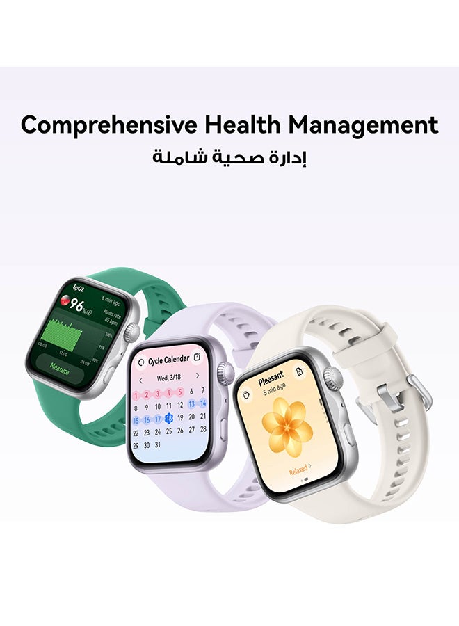 HUAWEI WATCH FIT 5 Smart Watch, Mini Workout , Advanced Sleep & Health Tracking, Sports Monitor, iOS & Android, Up to 10-Day Battery Life with Free FreeBuds SE 2 + Watch Faces + HUAWEI Health+, black - Image 4