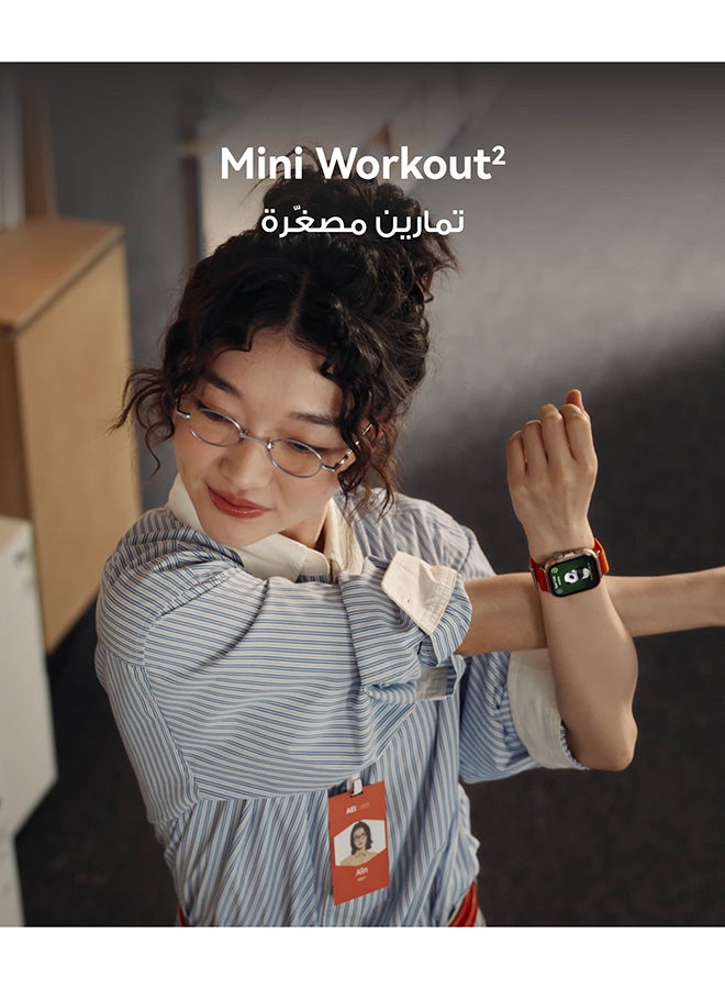 HUAWEI WATCH FIT 5 Pro Smartwatch, 1.92" FullView Display, Diabetes Risk Study, Mini Workout, ECG, Heart Rate&Sleep Monitor, NFC, iOS & Android with Free Earbuds + Strap+ Watch Faces + HUAWEI Health+, black - Image 4