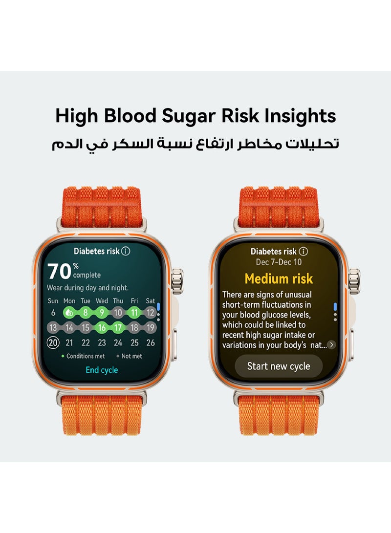HUAWEI WATCH FIT 5 Pro Smartwatch, 1.92" FullView Display, Diabetes Risk Study, Mini Workout, ECG, Heart Rate&Sleep Monitor, NFC, iOS & Android with Free Earbuds + Strap+ Watch Faces + HUAWEI Health+, black - Image 2