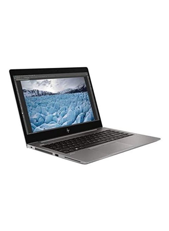 HP جهاز Zbook 14u G6 المجدد بشاشة تعمل باللمس IPS/FHD مقاس 14 بوصة، مع معالج Intel Core i5-8265U رباعي النواة/ذاكرة RAM سعة 8GB بتردد 2400 DDR4/قرص SSD سعة 256GB/رسومات Intel UHD Graphics 620/محطة عمل متنقلة/نظام Windows 10 Home - Image 3