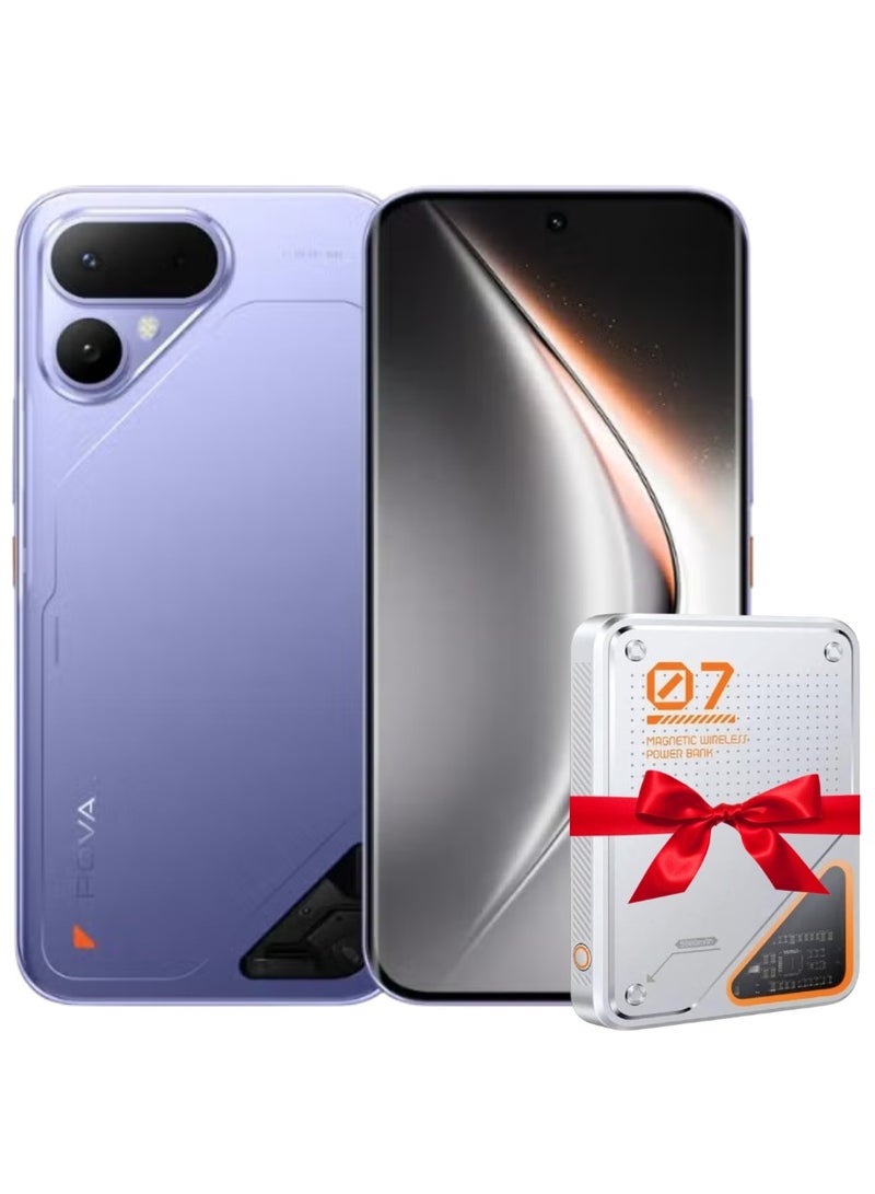 TECNO Pova Curve 2 5G 12GB RAM 256GB Mystic Purple With Free Tecno Wireless Power Bank - Middle East Version - Image 1
