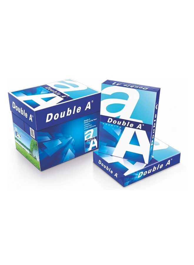 Double A - Printer Copy Paper, Size A3, GSM 80, 500 Pages Ream (Bundle of 5 Reams)
