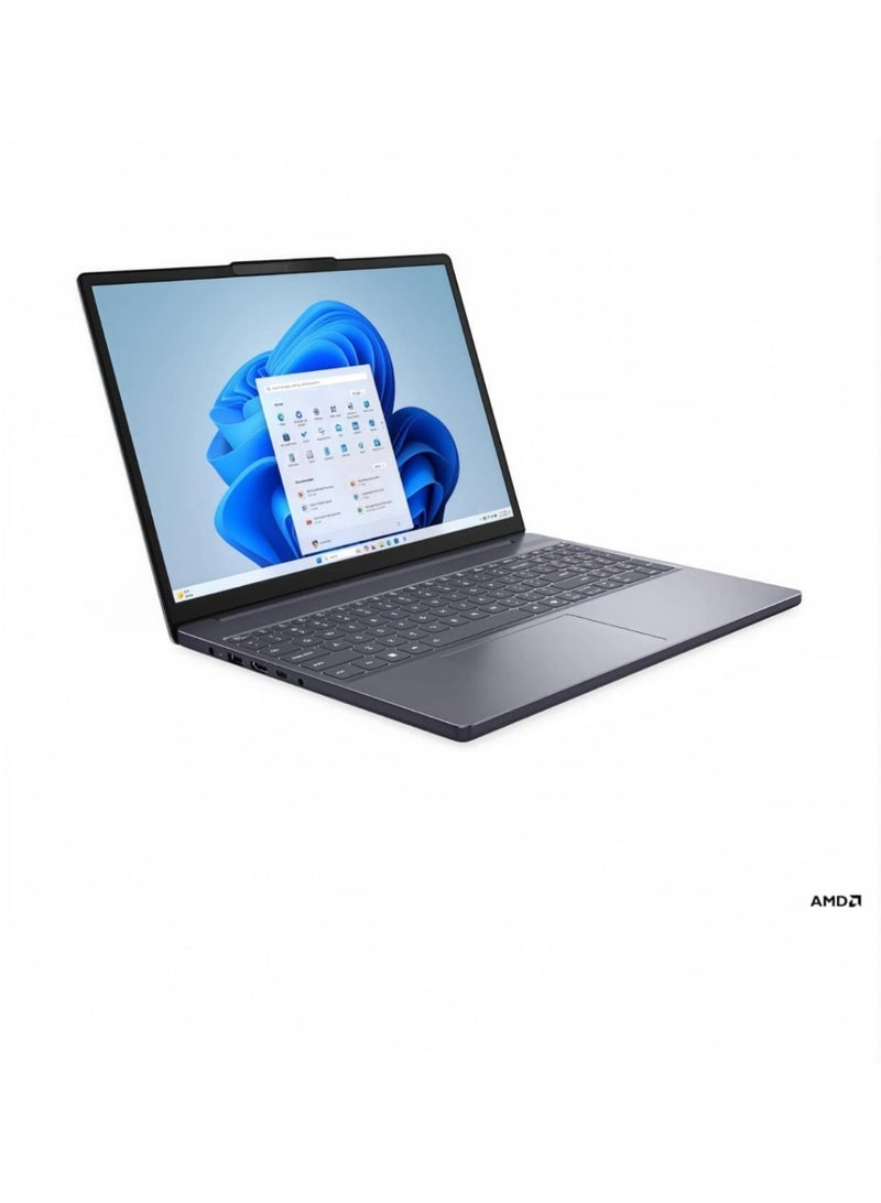 Lenovo IdeaPad Slim 3 15.3" WUXGA Laptop | AMD Ryzen 7-7735HS | 16GB RAM | 512GB SSD | AMD Radeon 680M | Win 11 Home English/Arabic Luna Grey - Image 5