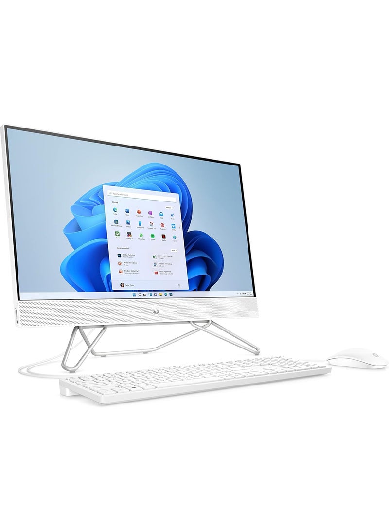 HP 24 All-In-One 24-cb1023nh - 23.8-Inch Touch Display, Core i5-1235U, 16GB RAM, 512GB SSD, White English white - Image 3