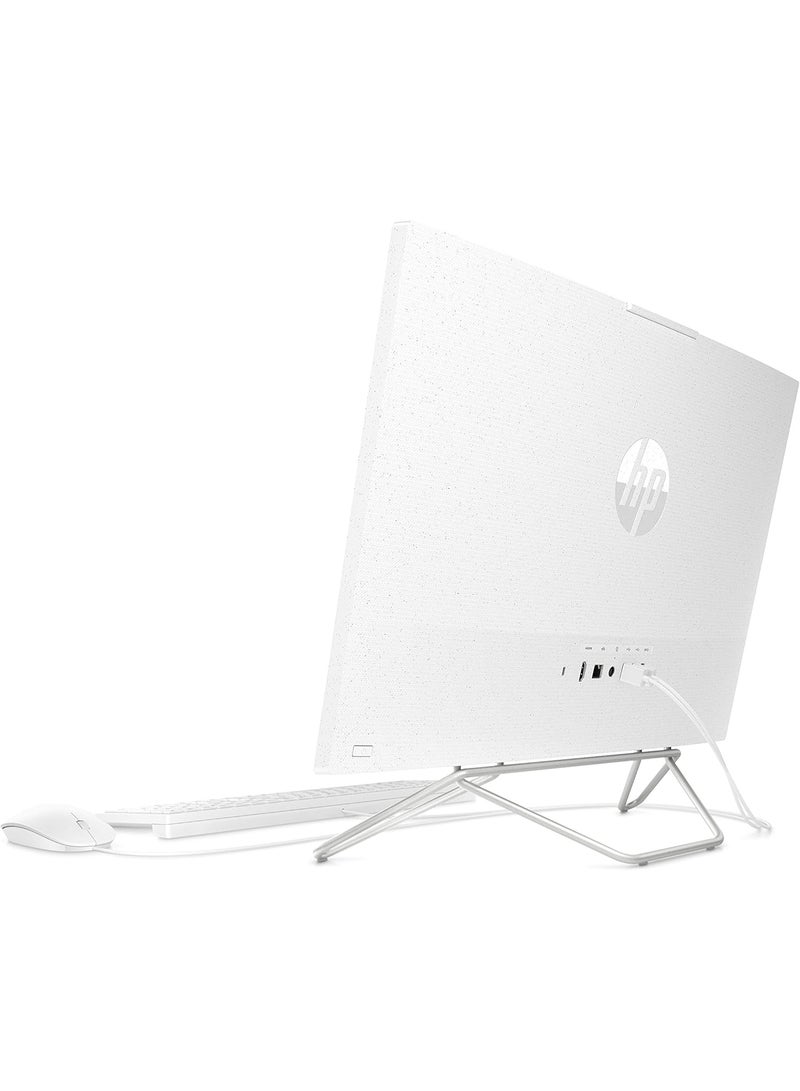 HP 24 All-In-One 24-cb1023nh - 23.8-Inch Touch Display, Core i5-1235U, 16GB RAM, 512GB SSD, White English white - Image 5