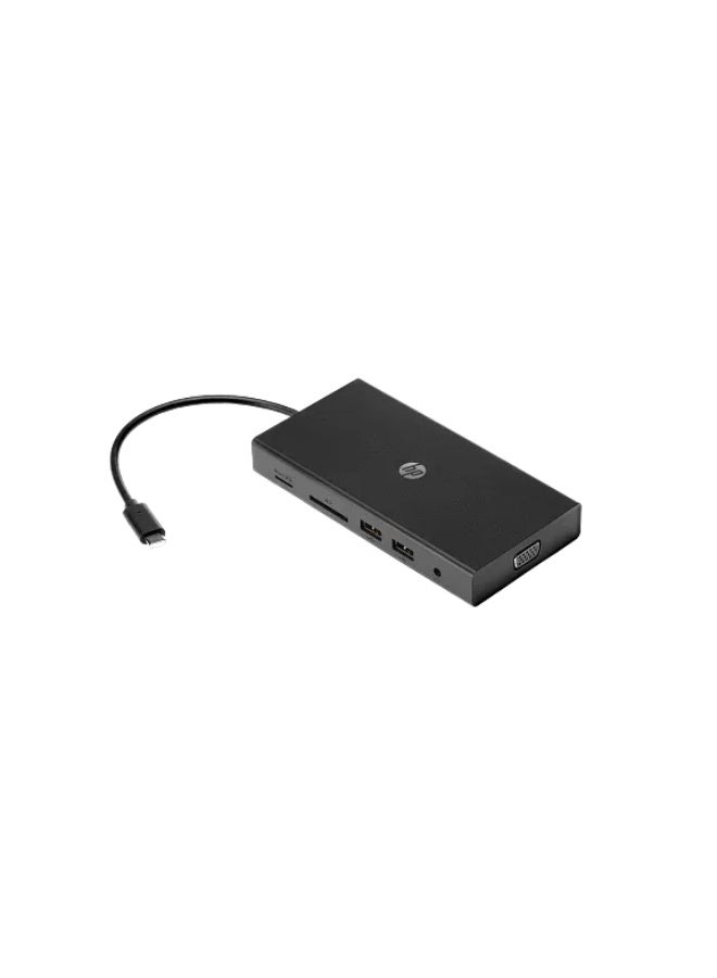 HP Travel USB-C Multi Port Hub black - Image 2