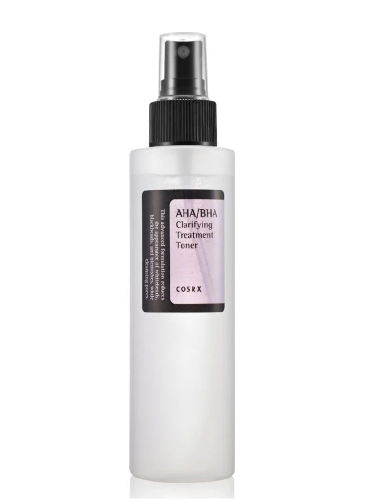 COSRX AHA/BHA Clarifying Treatment Toner 100ml - Gentle Daily Exfoliating Toner for Pore Care, Smoother Texture & Clear Skin 100ml - Image 1