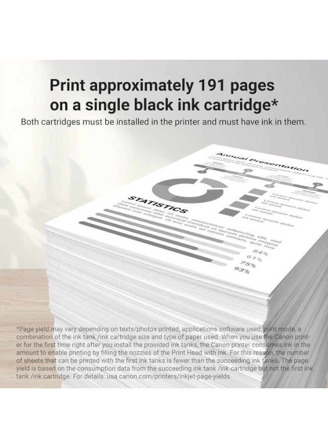 Canon PGI-35 Black & CLI-36 Color (2-pack) Ink Cartridges - Black/Color - Image 4