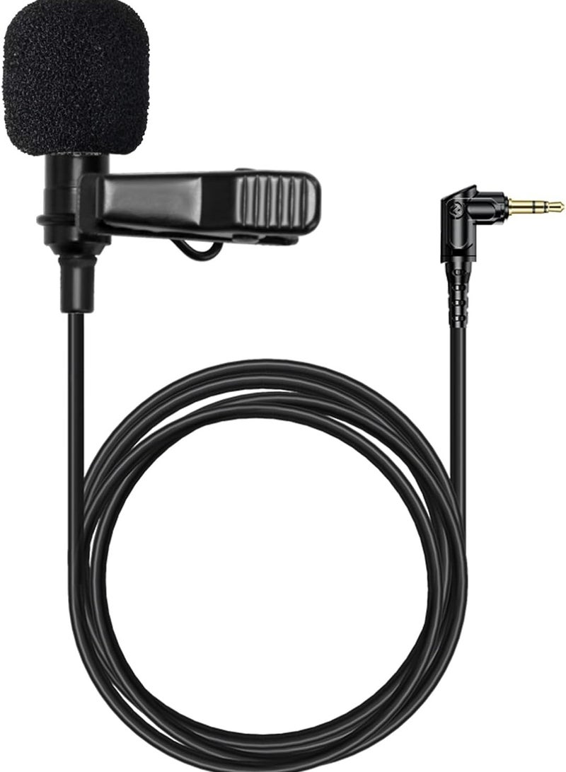 هولي لاند Hollyland Omnidirectional Lavalier Microphone for Lark Max Microphone System-Black,(1 Pack) omnidirectional lavalier Black - Image 1