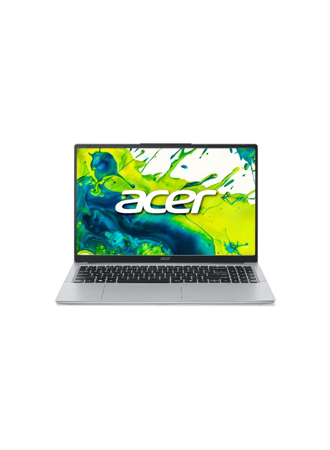 Acer Aspire Lite (Upgraded Version) Laptop With 15.6 Inch Full HD (1920x1080) Display, Ryzen 7 5825U Processor/16GB RAM DDR4/512GB SSD/Windows 11/AMD Radeon Graphics/ English/Arabic Silver - Image 1