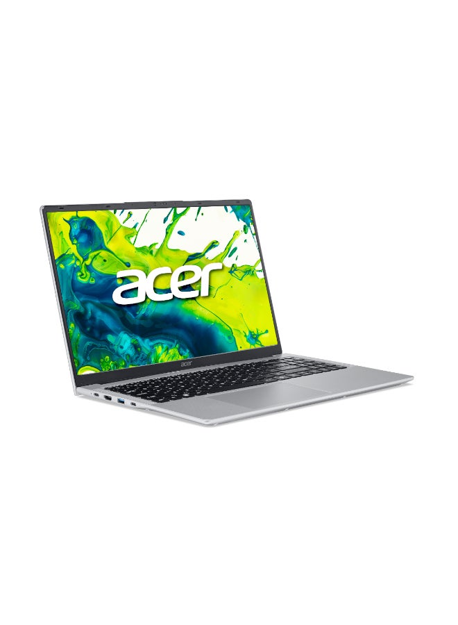 Acer Aspire Lite (Upgraded Version) Laptop With 15.6 Inch Full HD (1920x1080) Display, Ryzen 7 5825U Processor/16GB RAM DDR4/512GB SSD/Windows 11/AMD Radeon Graphics/ English/Arabic Silver - Image 2