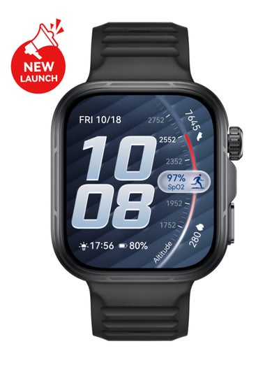 HUAWEI WATCH FIT 5 Pro Smartwatch, 44.5mm FullView Display, iOS & Android, upto10 Days Battery Life, Golf, Health Management, Sleep & Heart Monitor, ECG, NFC, Mini Work-out, Black