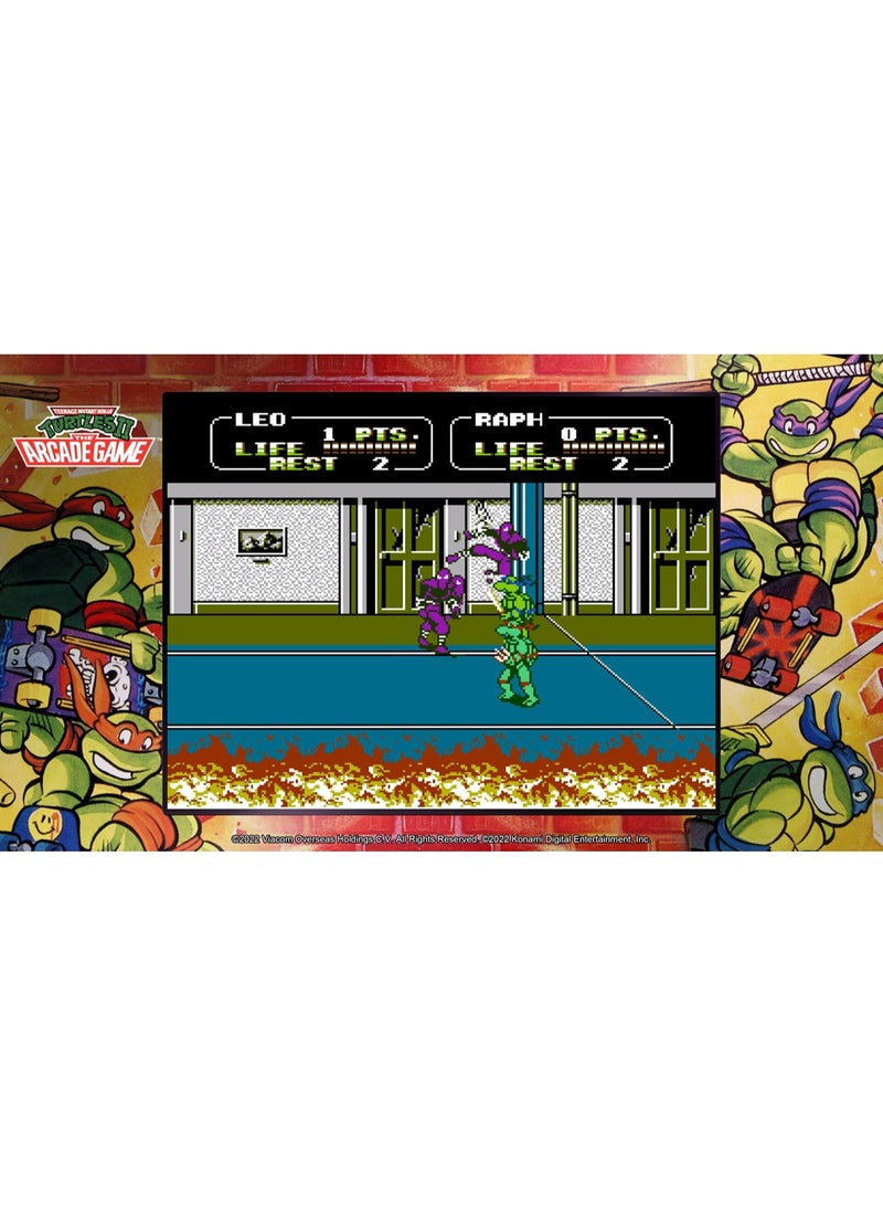 كونامي سلاحف النينجا المراهقون: مجموعة كوابونغا - تجميع ألعاب TMNT الكلاسيكية - PS5 - Image 4