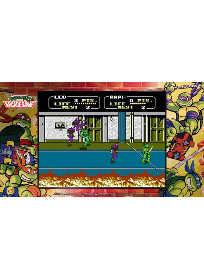 كونامي سلاحف النينجا المراهقون: مجموعة كوابونغا - تجميع ألعاب TMNT الكلاسيكية - PS5 - Image 5