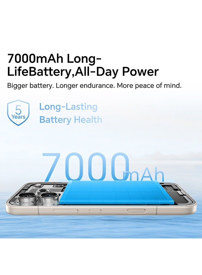هونور 600 Pro 5G Dual SIM 12GB RAM 512GB Golden White With Free Honor Band 10 & Back Cover (Color of gifts may vary) - Image 2