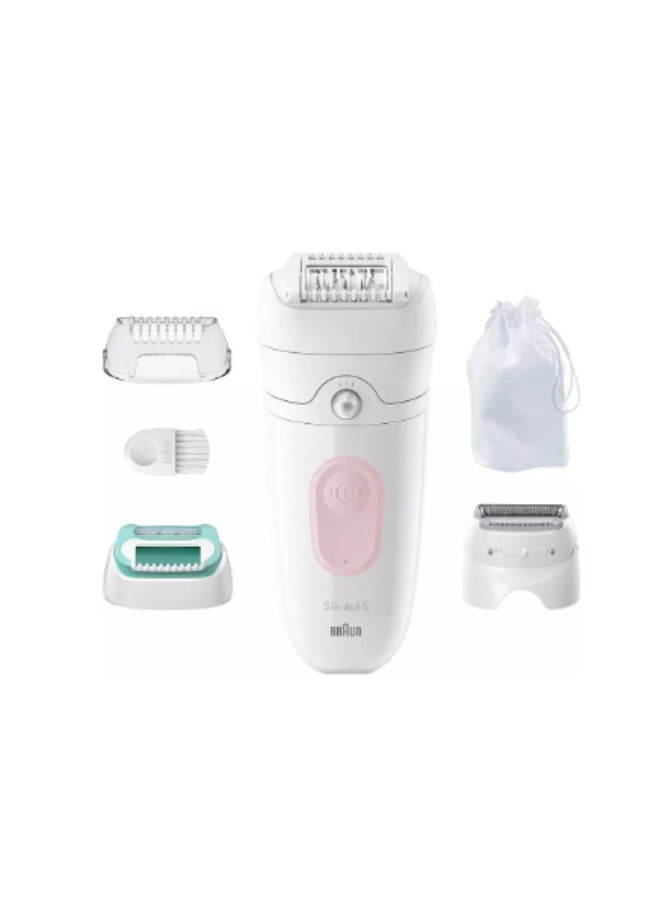 براون Braun Silk-epil 5 SE5-050 Epilator White/Pink - Image 1