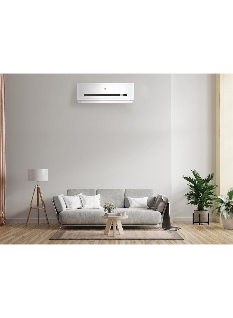 Electrolux Split Air Conditioner 2.5 Ton, Rotary Compressor, R-410 Gas, Air Throw up to 38-55m2, Gold Fin, i-Feel Function, X-Fan, Auto Mode, Turbo Mode, Sleep Function, Me Function, Remote Control, ESF303C1WAI white - Image 5