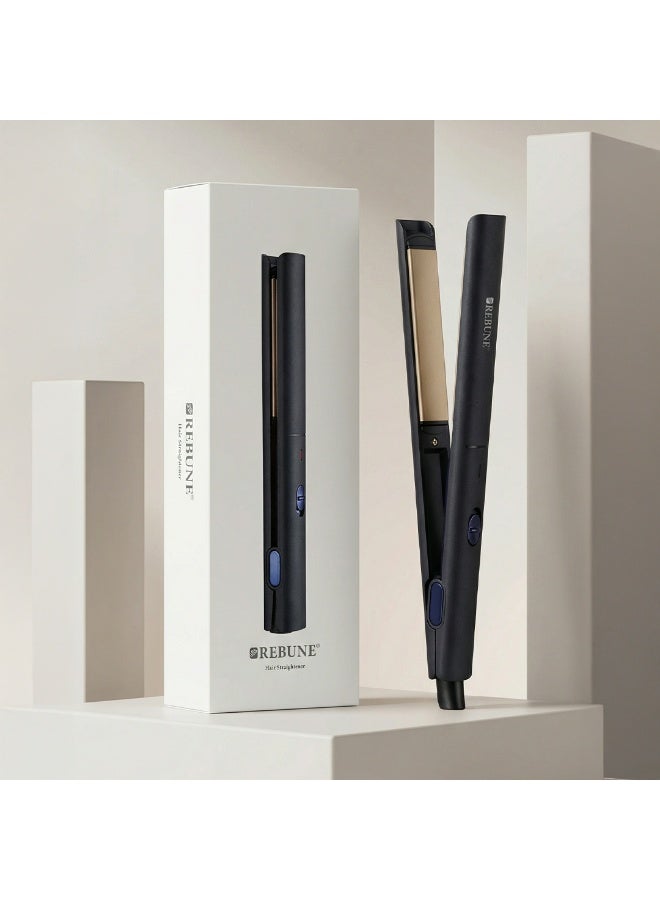 REBUNE Professional Ceramic Hair Straightener – 25W, Up to 390° - Image 1
