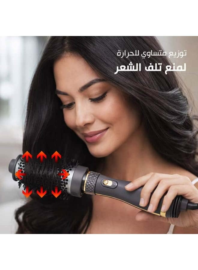 ريبون فرشاة مجفف شعر 4 في 1 1200 واط RE-2099 | سيراميك وتورمالين، متعددة الاستخدامات - Image 5