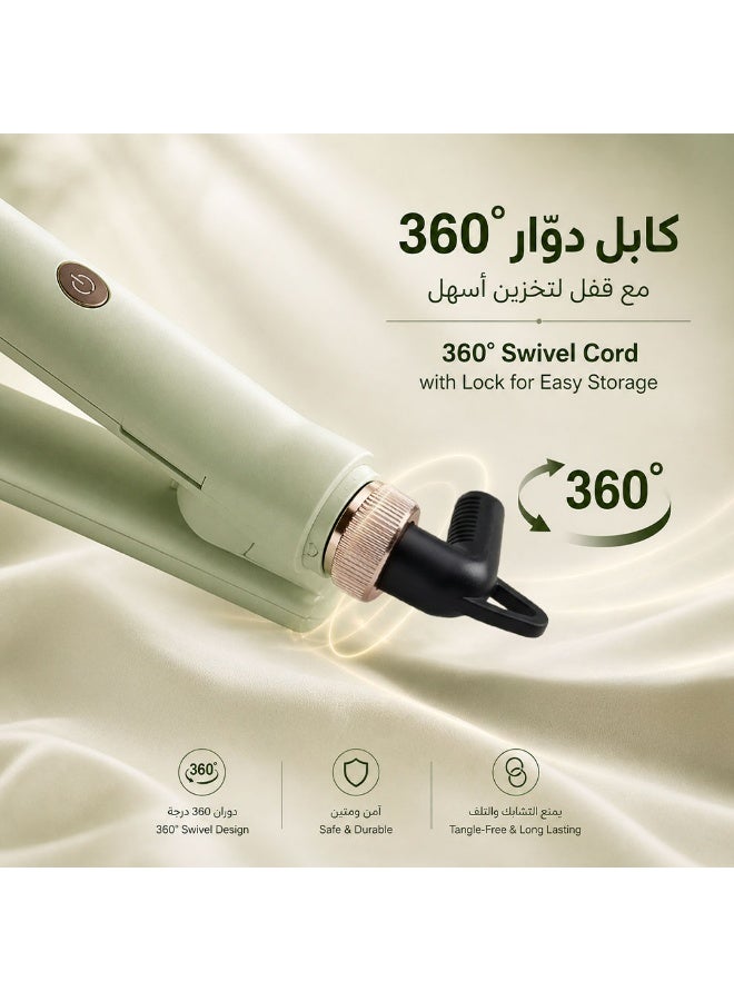REBUNE Professional Hair Straightener with Digital Temperature Display – 55W - Image 5