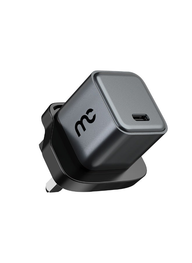 ماي كاندي TC-E133 Travel Charger | 33W Super Fast Charging | Type-C PD | Compact Wall Adapter | Gray - Image 2