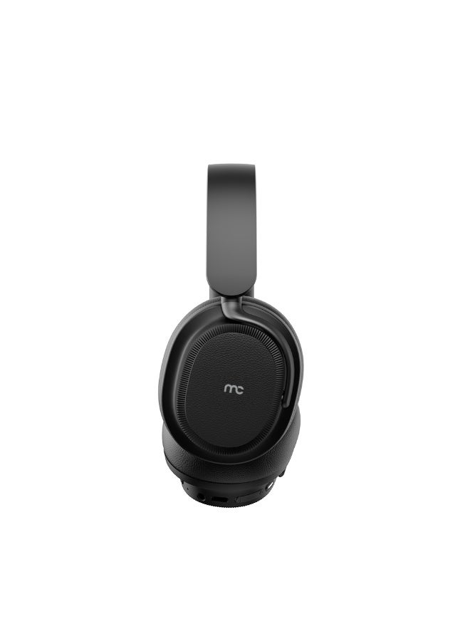 MYCANDY BHF-E300 Bluetooth Headphones | Hybrid ANC Noise Cancellation | Wireless Over-Ear | black - Image 2