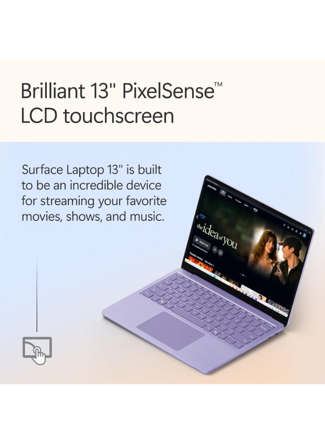 مايكروسوفت Surface Laptop 7 Copilot+ Laptop With 13 Inch Display, Snapdragon X Plus Processor/16GB RAM DDR5/512GB SSD/Windows 11 Home/ English Violet - Image 3