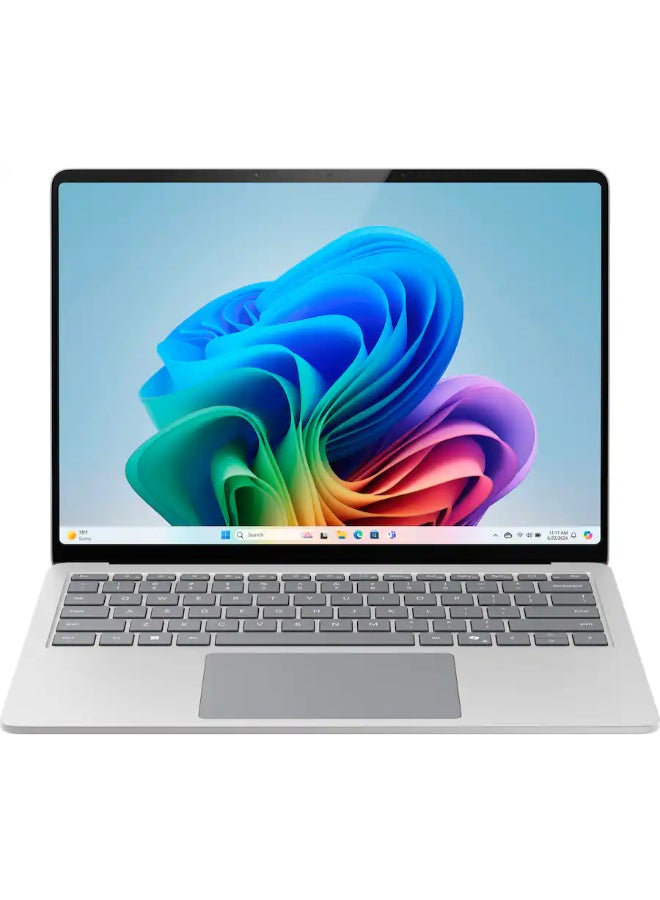 Microsoft Surface Laptop 7 Copilot+ Laptop With 13 Inch Display, Snapdragon X Plus Processor/16GB RAM DDR5/256GB SSD/Windows 11 Home/ English Platinum - Image 1