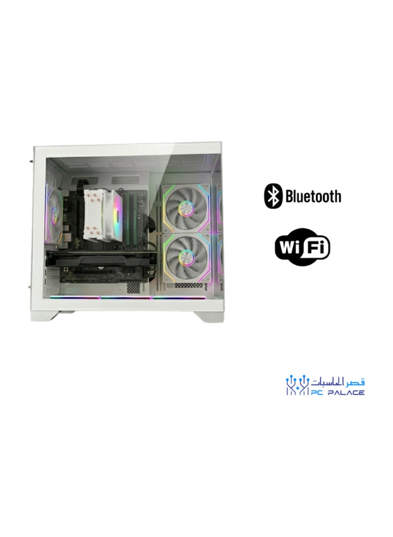قصر الحاسبات كمبيوتر ألعاب مع معالج إنتل كور i5 12400F / 16 جيجابايت رام DDR4 / 1 تيرابايت SSD M.2 / 8 جيجابايت Nvidia GeForce RTX 3050 رسومات / ويندوز 11 برو - Image 2