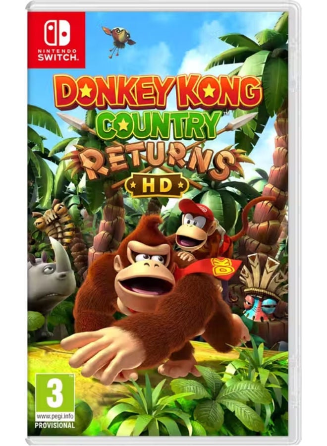 Donkey Kong Country Returns Hd - Nintendo Switch - Nintendo Switch