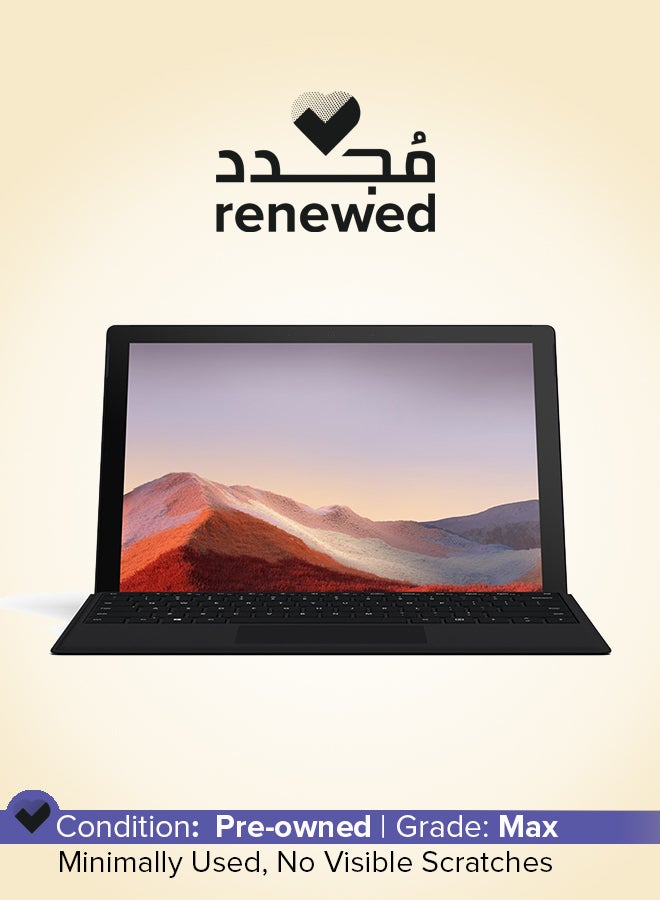 Microsoft Renewed - Surface Pro 7 (2018) With 12.3-Inch Display, Intel Core i7 Processor/10th Gen/16GB RAM/256GB SSD/Intel Iris Plus Graphics BLACK black - Image 1