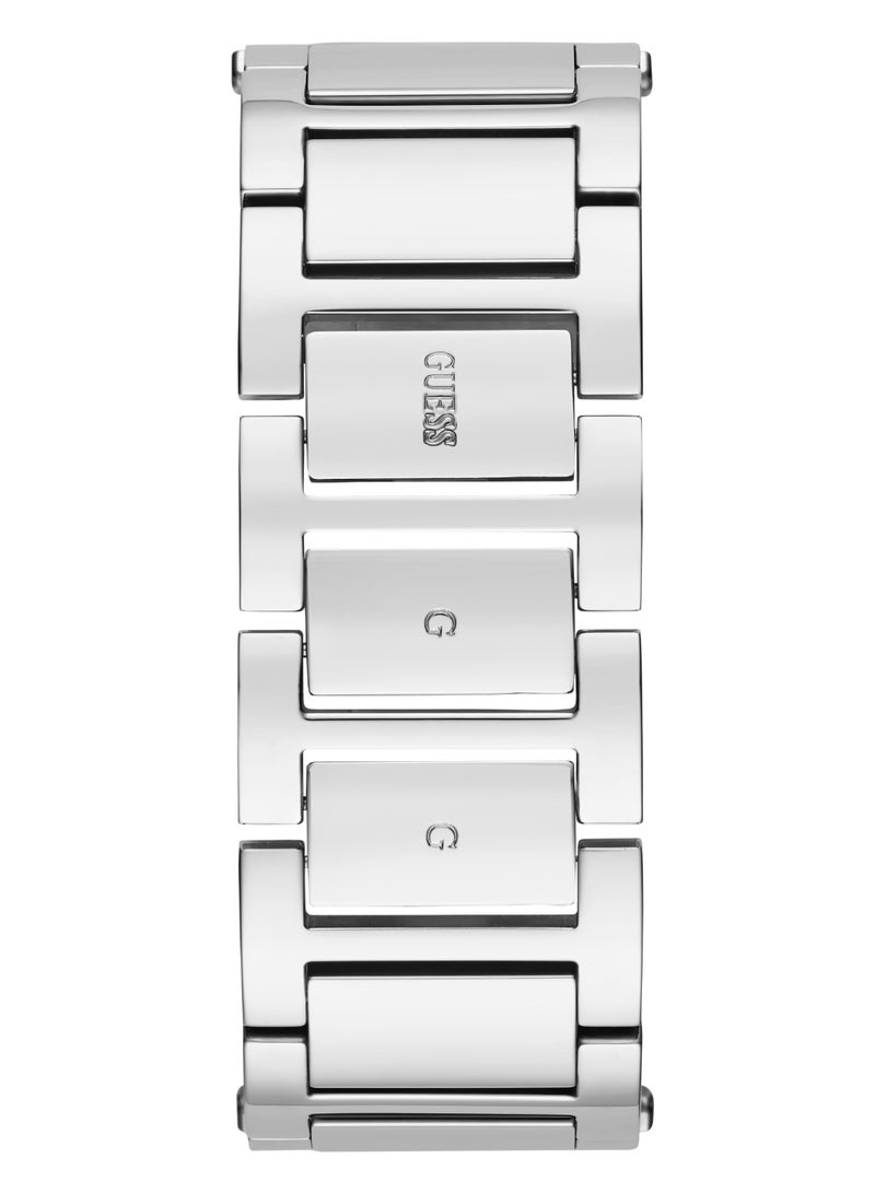 GUESS Women's Ladies Silver Tone Analog Watch - Image 3