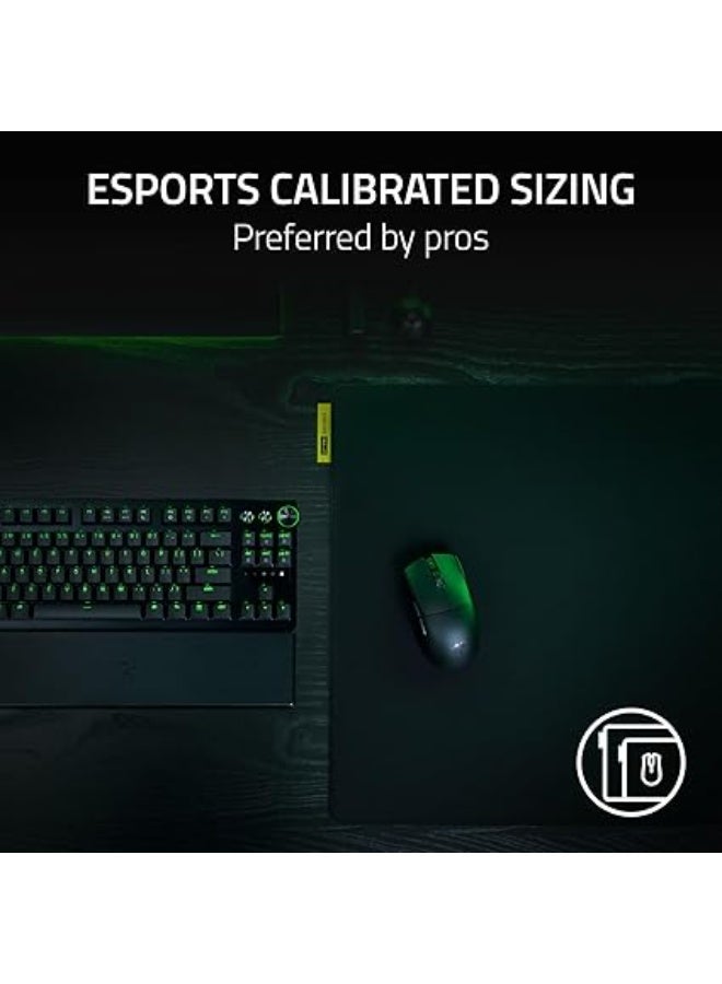 Razer Gigantus V2 Pro Soft Esports Gaming Mouse Pad (Balance) – Medium Friction Cloth Surface, Tracking Accuracy, GlideCore Foam, Anti Slip Base, Low-Profile Stiched Edges – Large  | RZ02-05490600-R3M1 - Image 2