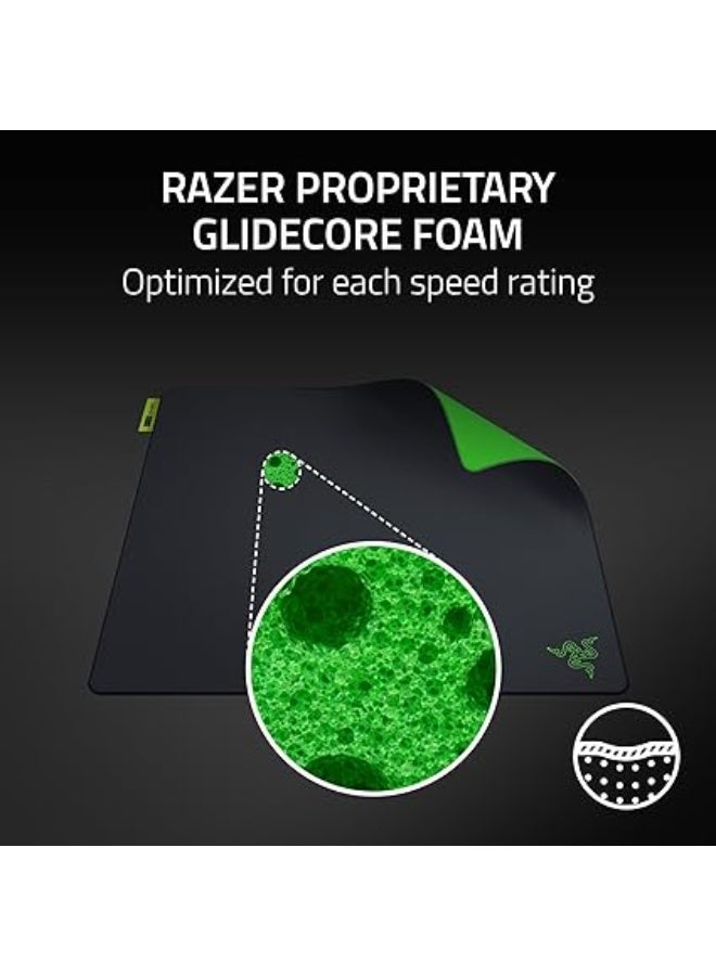 Razer Gigantus V2 Pro Soft Esports Gaming Mouse Pad (Balance) – Medium Friction Cloth Surface, Tracking Accuracy, GlideCore Foam, Anti Slip Base, Low-Profile Stiched Edges – Large  | RZ02-05490600-R3M1 - Image 4