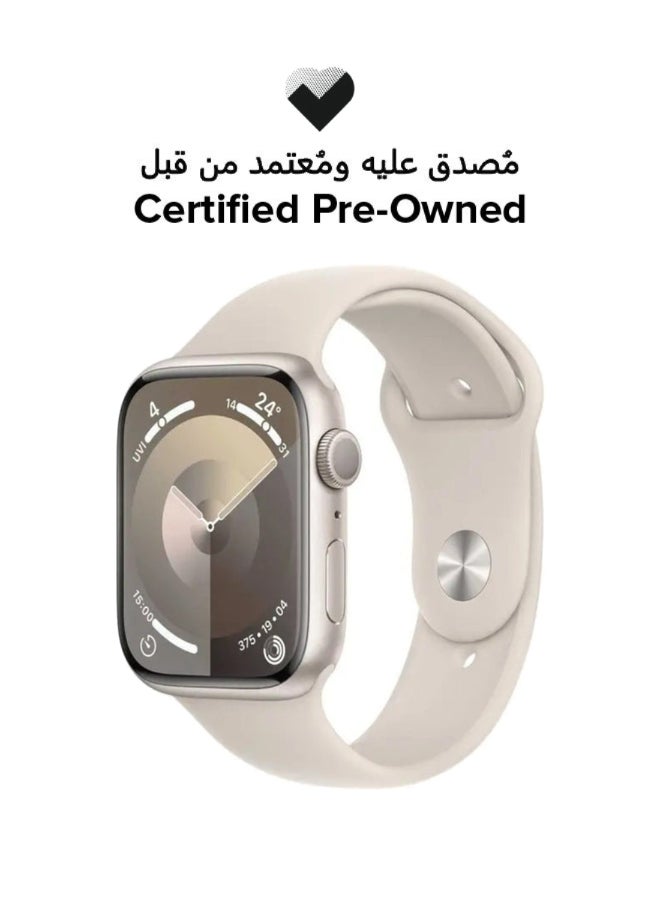 Apple Certified Pre Owned -  Watch Watch Series 9 Aluminium 45MM Off White - Image 1