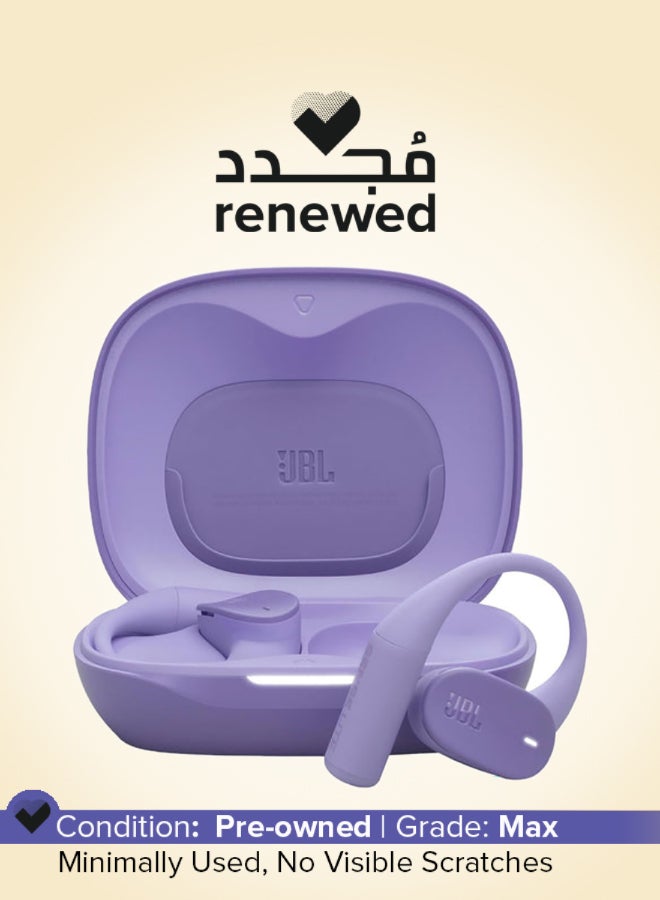 JBL Renewed - JBL Sense Lite Wireless Earbuds Purple - Image 1