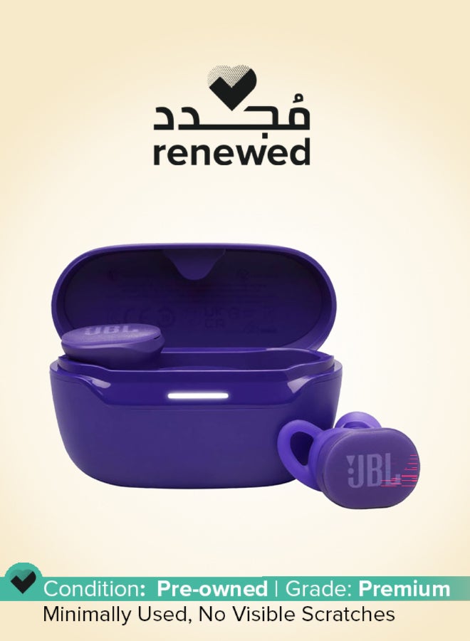 JBL Renewed - JBL Endurance Race 2 True Wireless Bluetooth Earbuds Purple - Image 1