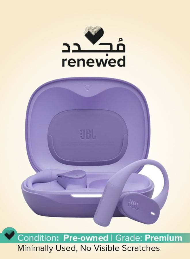 JBL Renewed - JBL Sense Lite Wireless Earbuds Purple - Image 1