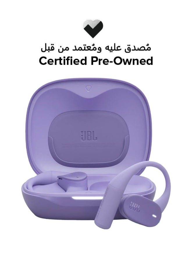 JBL Certified Pre Owned - JBL Sense Lite Wireless Earbuds Purple - Image 1