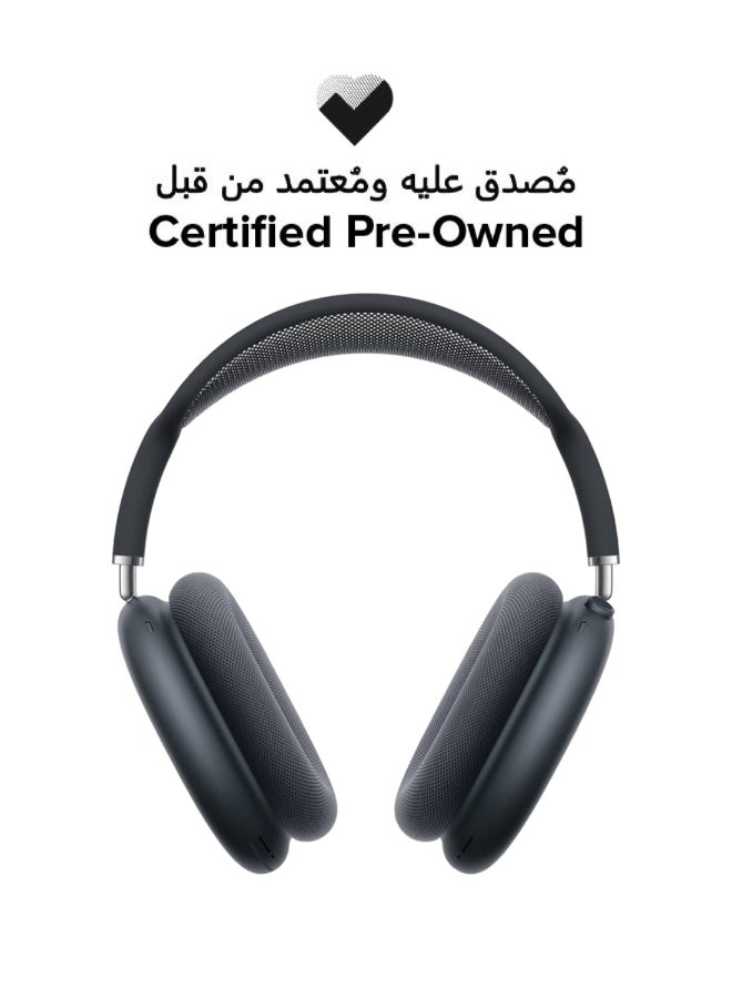 Apple Certified Pre Owned - Apple Airpods Max with Smart Case 2024 Type-C Black Black - Image 1