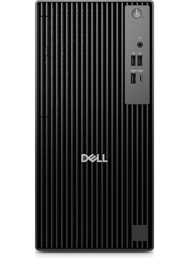 DELL Pro Tower QCT1250 Desktop Computer, Intel Core Ultra 5 235 Processor, 32GB DDR5 RAM, 1TB NVMe SSD, Intel Graphics, Wired English Keyboard & Mouse, Windows 11 Pro, Black, DAAUDEL11P12DU5BX002 black - Image 1