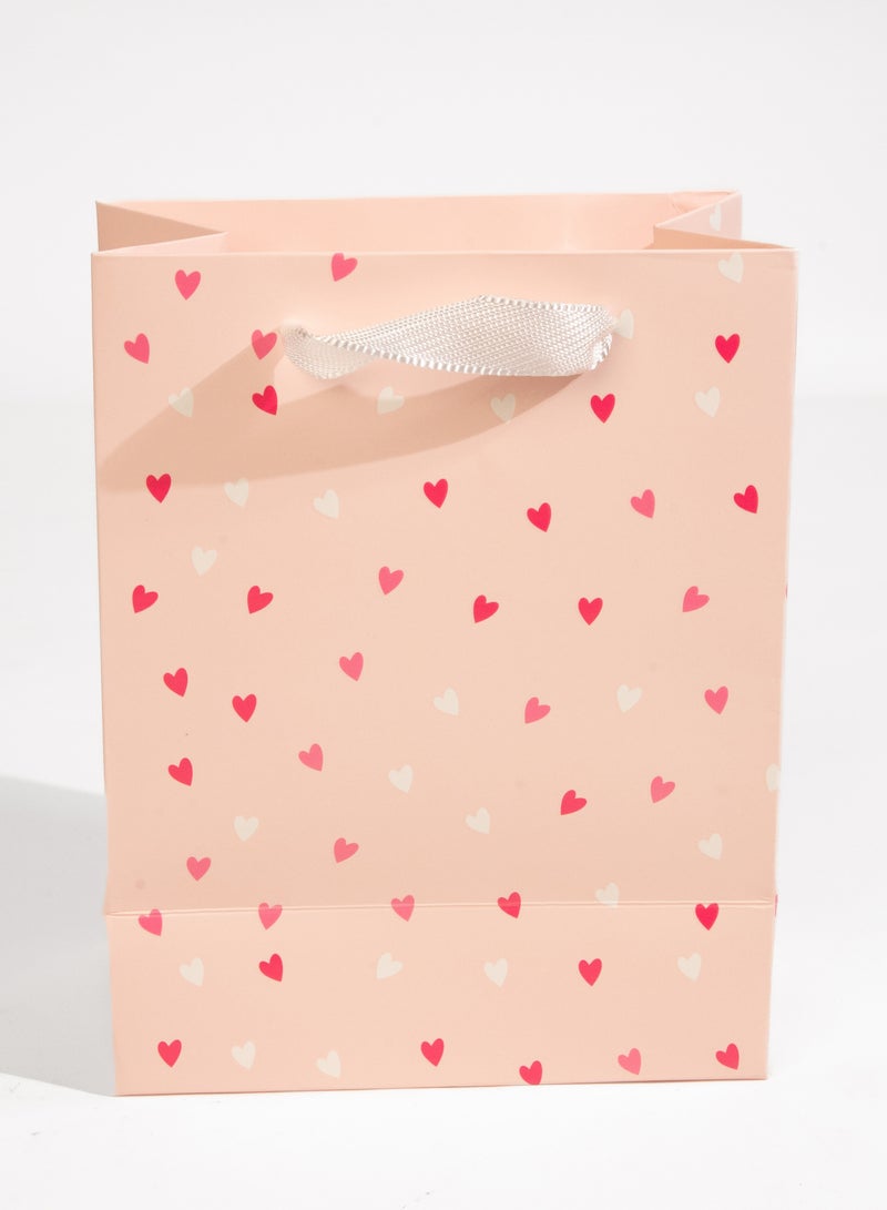 شير ذا لوف  Hearts Medium Gift Bag – Love & Romantic Gift Bag for Birthday, Anniversary, Wedding, Valentine’s Day, Party, Presents & Favors Multi-Colour - Image 3