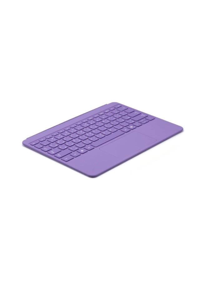 Microsoft Surface Pro 12 Inch English/ Arabic Keyboard, Compatible with Surface Pro 12 Inch, Alcantara Material, Keyboard Only Violet - Image 3