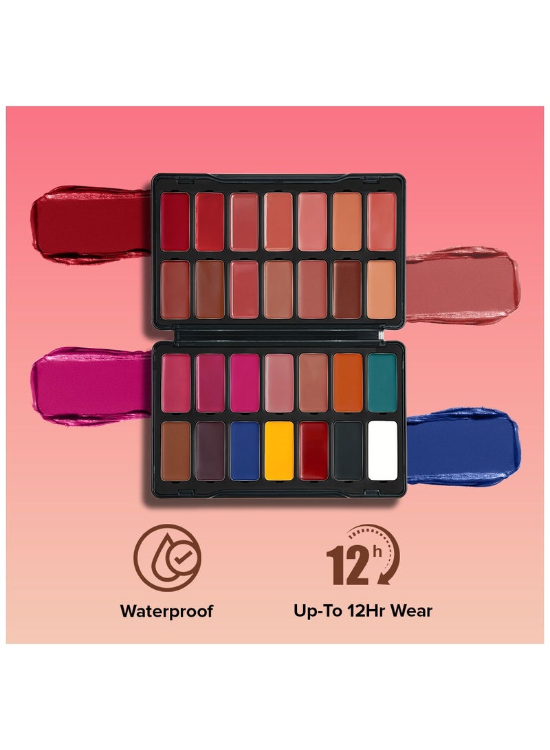 فور إيفر52 Showstopper 28 Color Lip Palette Multicolor - Image 4