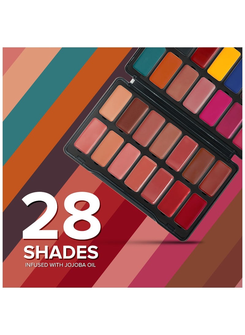 فور إيفر52 Showstopper 28 Color Lip Palette Multicolor - Image 3