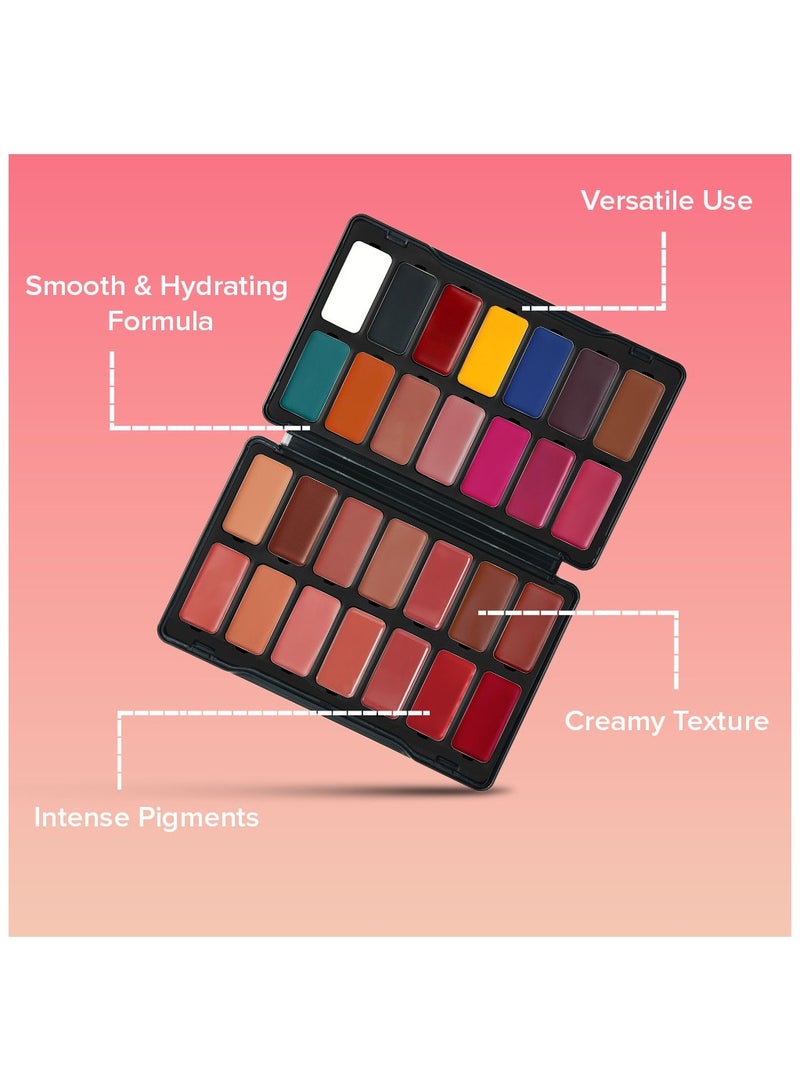فور إيفر52 Showstopper 28 Color Lip Palette Multicolor - Image 5
